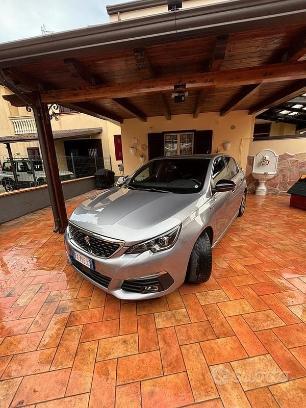 Usata Peugeot 308 131 CV (96 kW) 2019 Grigio Berlina