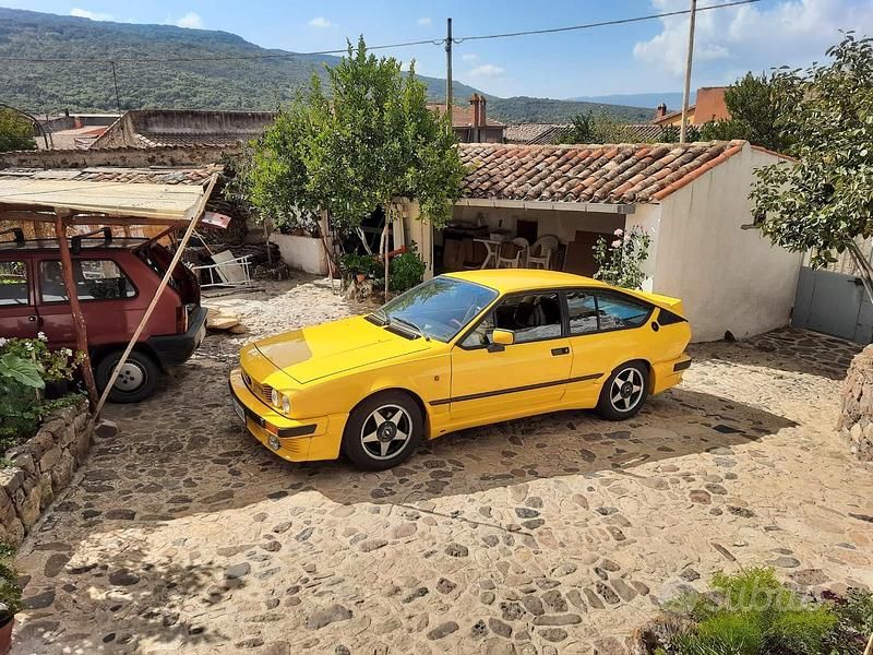 Usata Alfa Romeo GTV 1986 Giallo Coupé