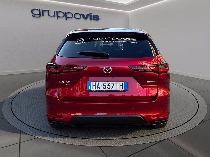 Nuova Mazda CX-60 Homura-Line 249 CV (183 kW) 2025 Soul red crystal SUV