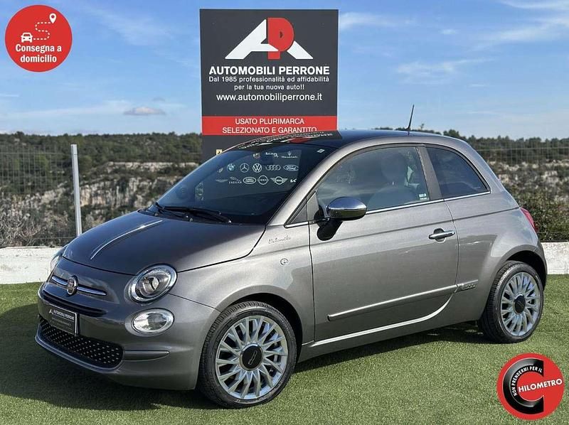Grigio scuro Usata 2022 Fiat 500 Dolcevita Due volumi | 13.500 € (Buon prezzo) - Immagine 1/4