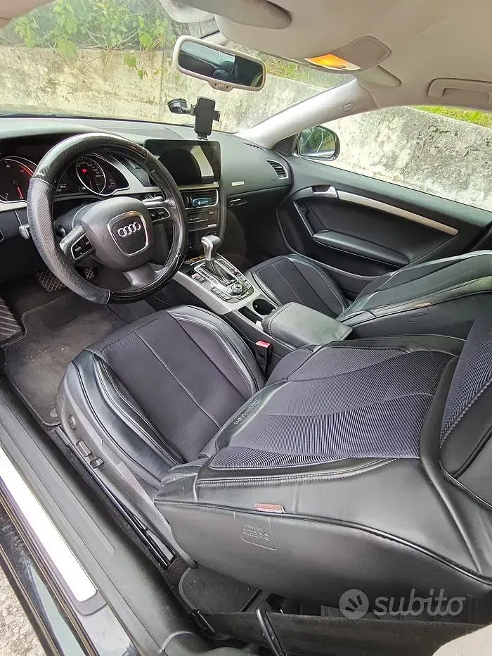 Usata Audi A5 239 CV (175 kW) 2009 Nero Coupé