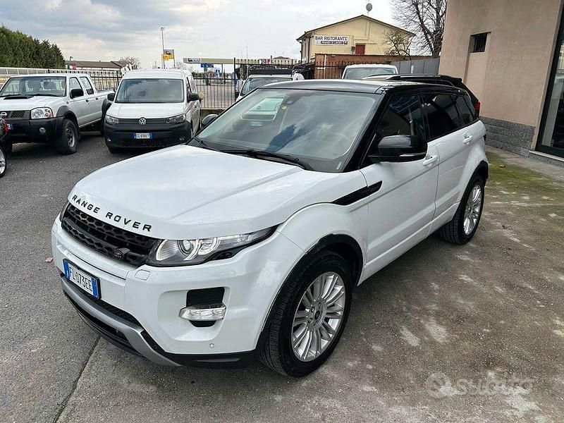 Usata Land Rover Range Rover evoque Prestige 150 CV (110 kW) 2013 Bianco SUV