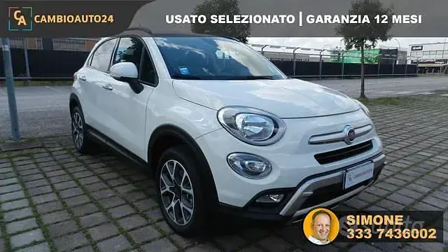 Usata Fiat 500X Cross 140 CV (102 kW) 2017 Bianco SUV