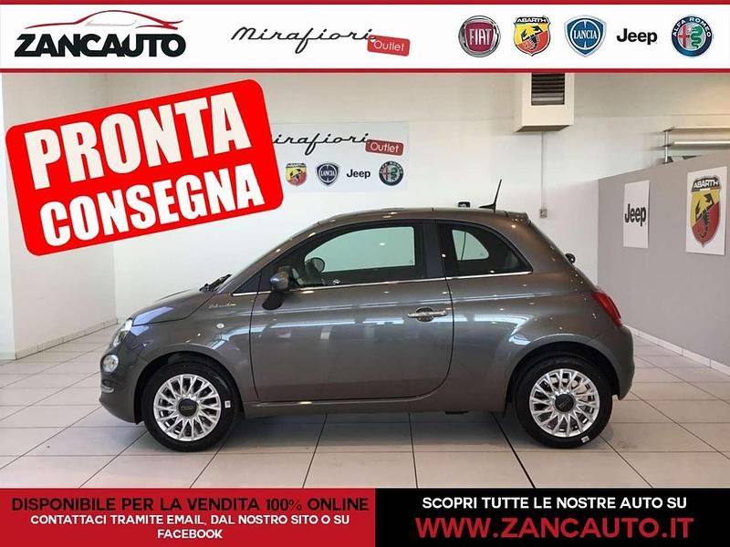 Grigio Usata 2021 Fiat 500 Dolcevita Tre volumi | 11.950 € (Buon prezzo) - Immagine 1/4