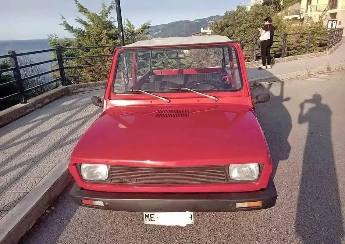 Usata Fiat 127 49 CV (36 kW) 1980 Rosso Cabrio