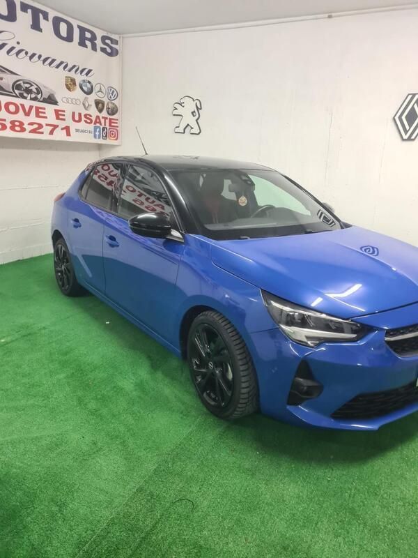 Usata Opel Corsa GS Line 101 CV (74 kW) 2020 Blu Berlina