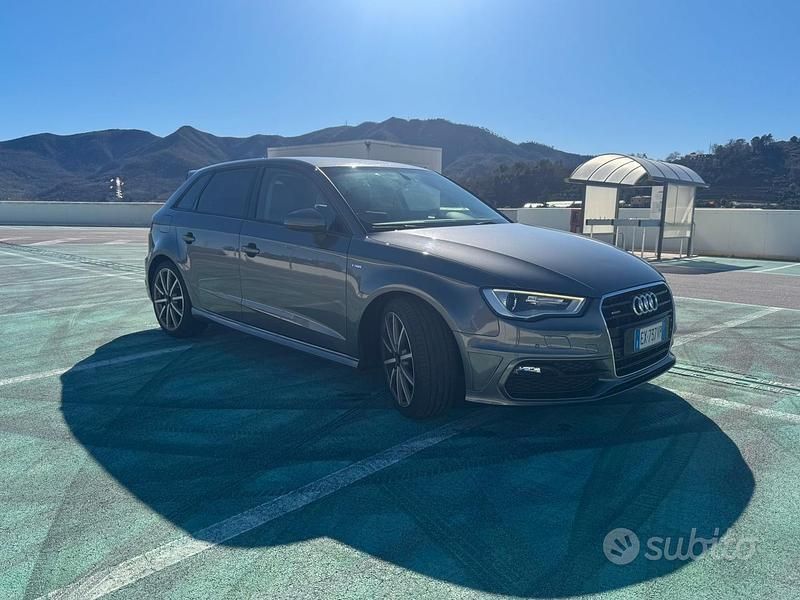 Usata Audi A3 S-Line 184 CV (135 kW) 2015 Grigio Berlina