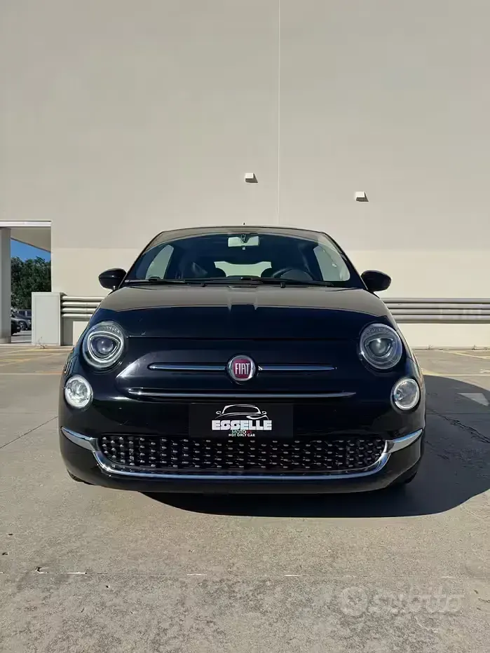 Usata Fiat 500 Lounge 69 CV (50 kW) 2016 Nero Berlina