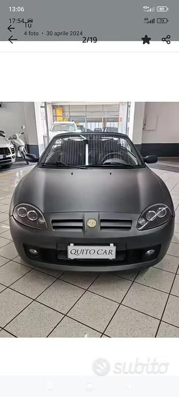 Usata MG TF 116 CV (85 kW) 2002 Grigio Cabrio