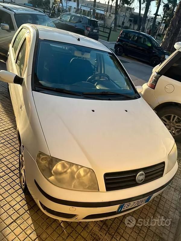 Usata Fiat Punto 2004 Bianco Utilitaria