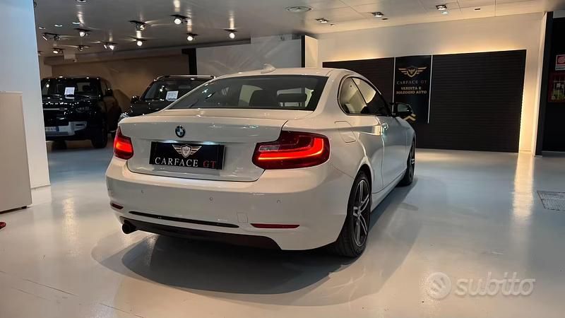 Usata BMW 218 Luxury Line 150 CV (110 kW) 2016 Bianco Coupé