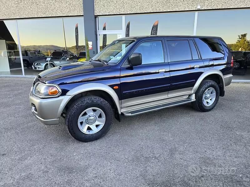 Usata Mitsubishi Pajero Sport 116 CV (85 kW) 2002 Blu SUV