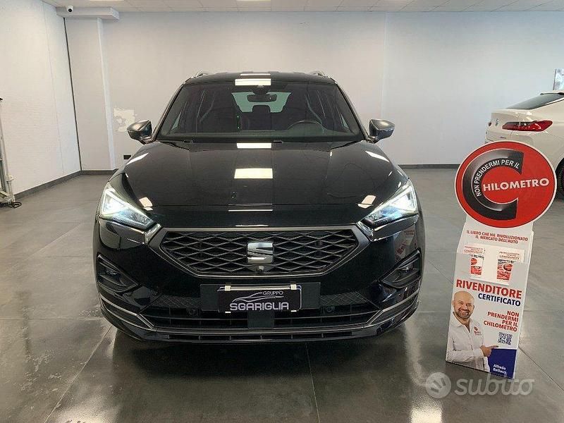Usata Seat Tarraco FR 150 CV (110 kW) 2021 Nero SUV