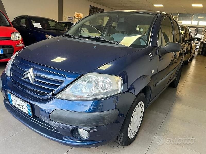 Usata Citroën C3 60 CV (44 kW) 2005 Blu Berlina