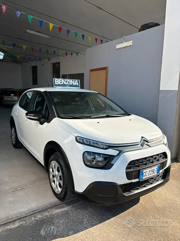 Usata Citroën C3 83 CV (61 kW) 2021 Bianco Utilitaria
