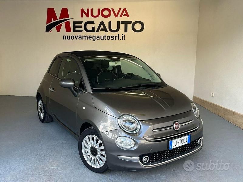 Usata Fiat 500C Lounge 69 CV (50 kW) 2016 Nero Cabrio