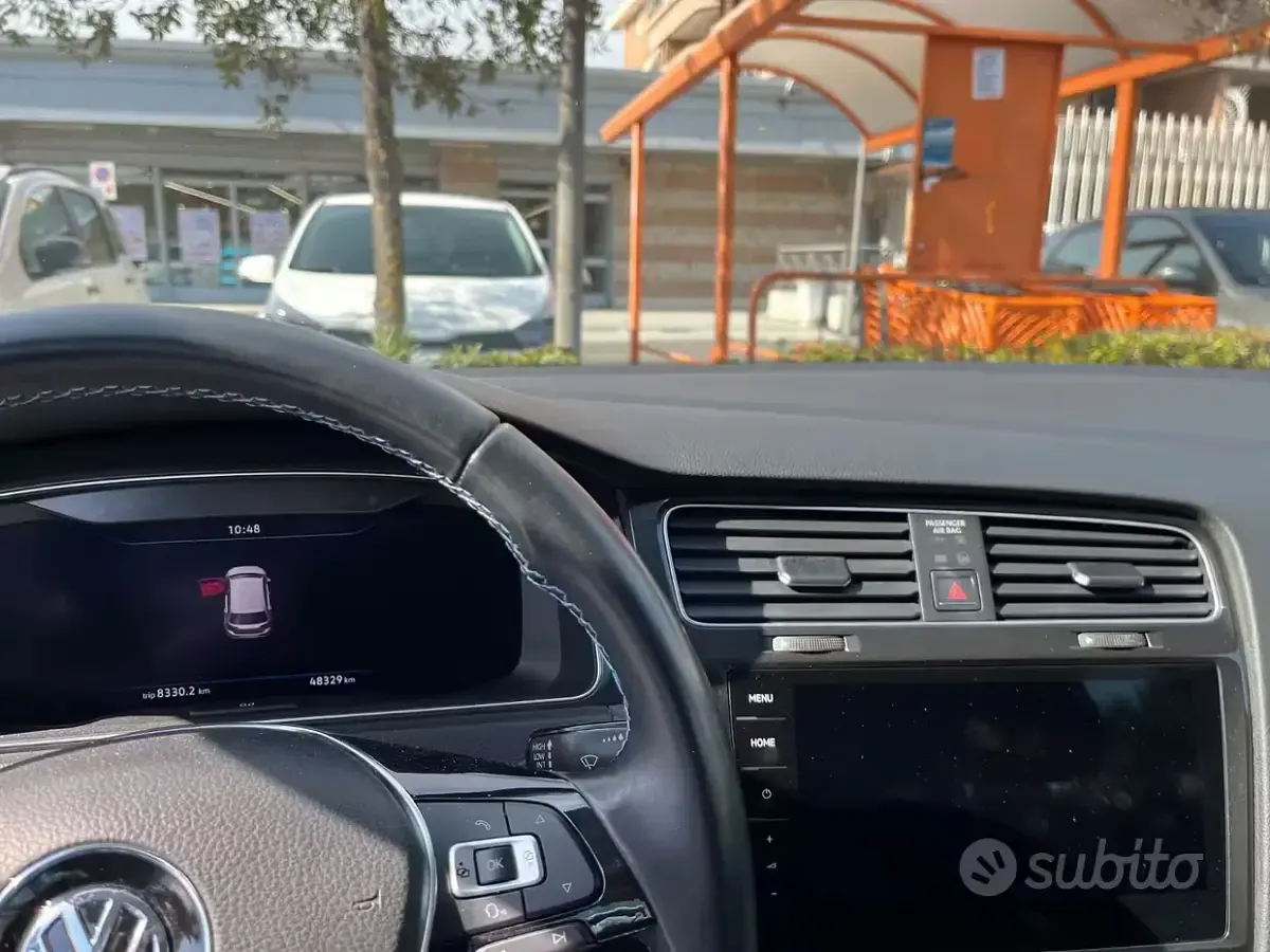 Usata VW e-Golf 100 kW (136 CV) 2019 Bianco Utilitaria