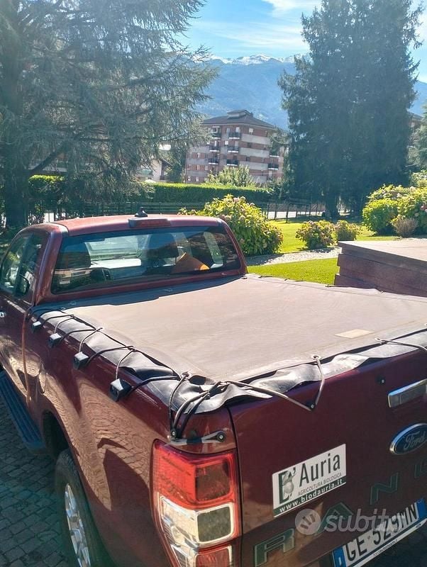 Usata Ford Ranger XLT 2021 Rosso Pick-up