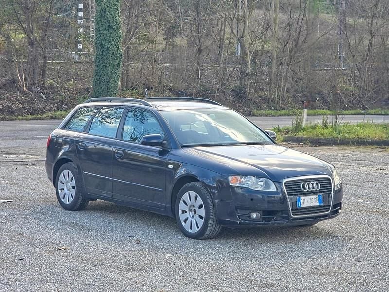 Usata Audi A4 140 CV (102 kW) 2008 Blu Cabrio