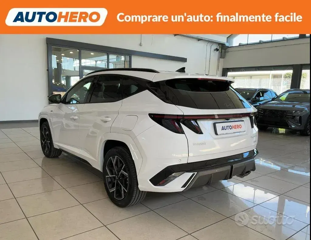 Usata Hyundai Tucson N Line 160 CV (117 kW) 2025 Bianco SUV