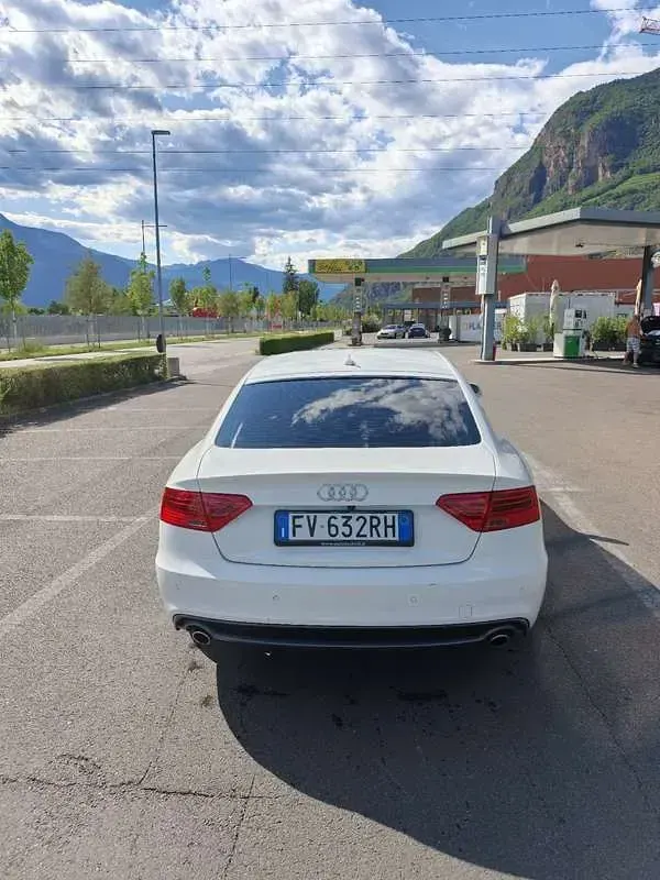 Usata Audi A5 Sportback S-Line 245 CV (180 kW) 2013 Bianco Utilitaria