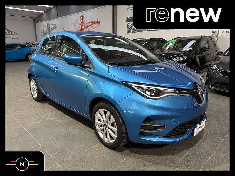 Usata Renault Zoe Zen 100 kW (136 CV) 2020 Azzurro Utilitaria