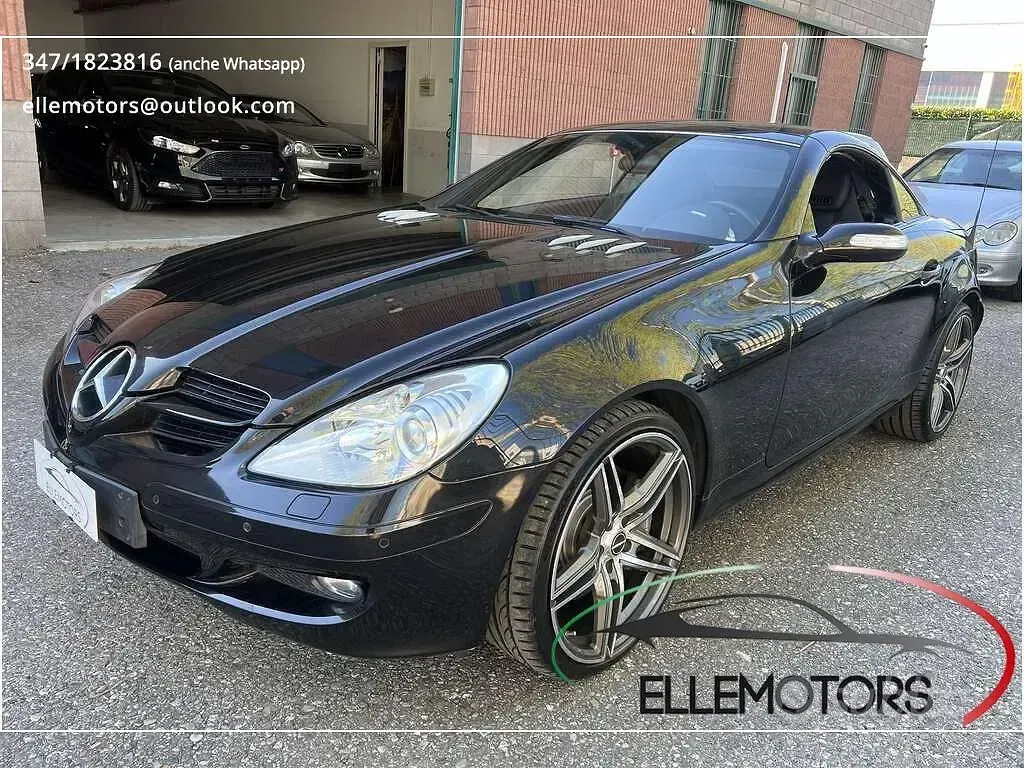 Usata Mercedes SLK350 272 CV (200 kW) 2007 Nero Cabrio