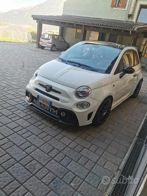 Usata Abarth 595 Turismo 165 CV (121 kW) 2018 Bianco Coupé