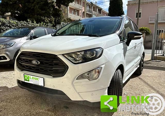 Usata Ford Ecosport ST-Line 100 CV (73 kW) 2018 Bianco SUV
