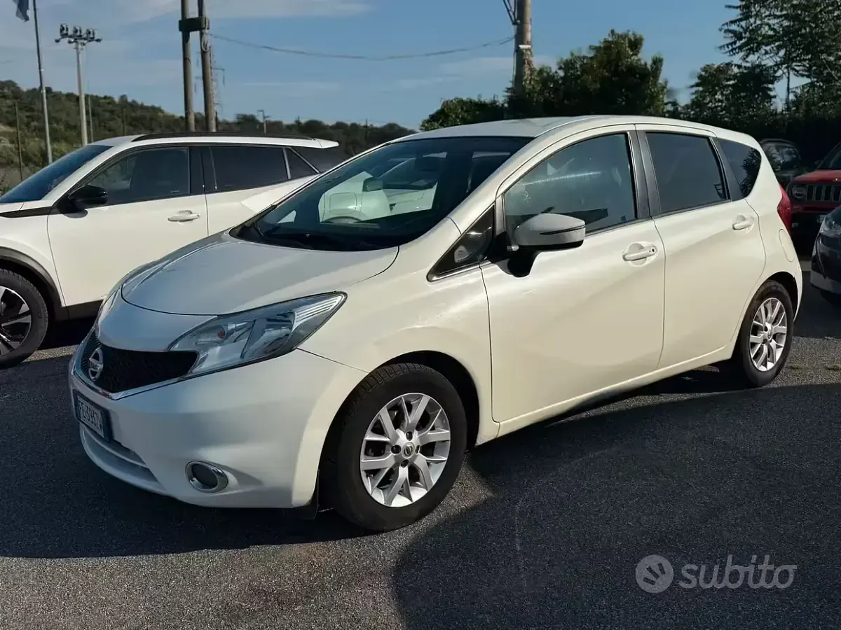 Usata Nissan Note Acenta 90 CV (66 kW) 2016 Bianco Utilitaria