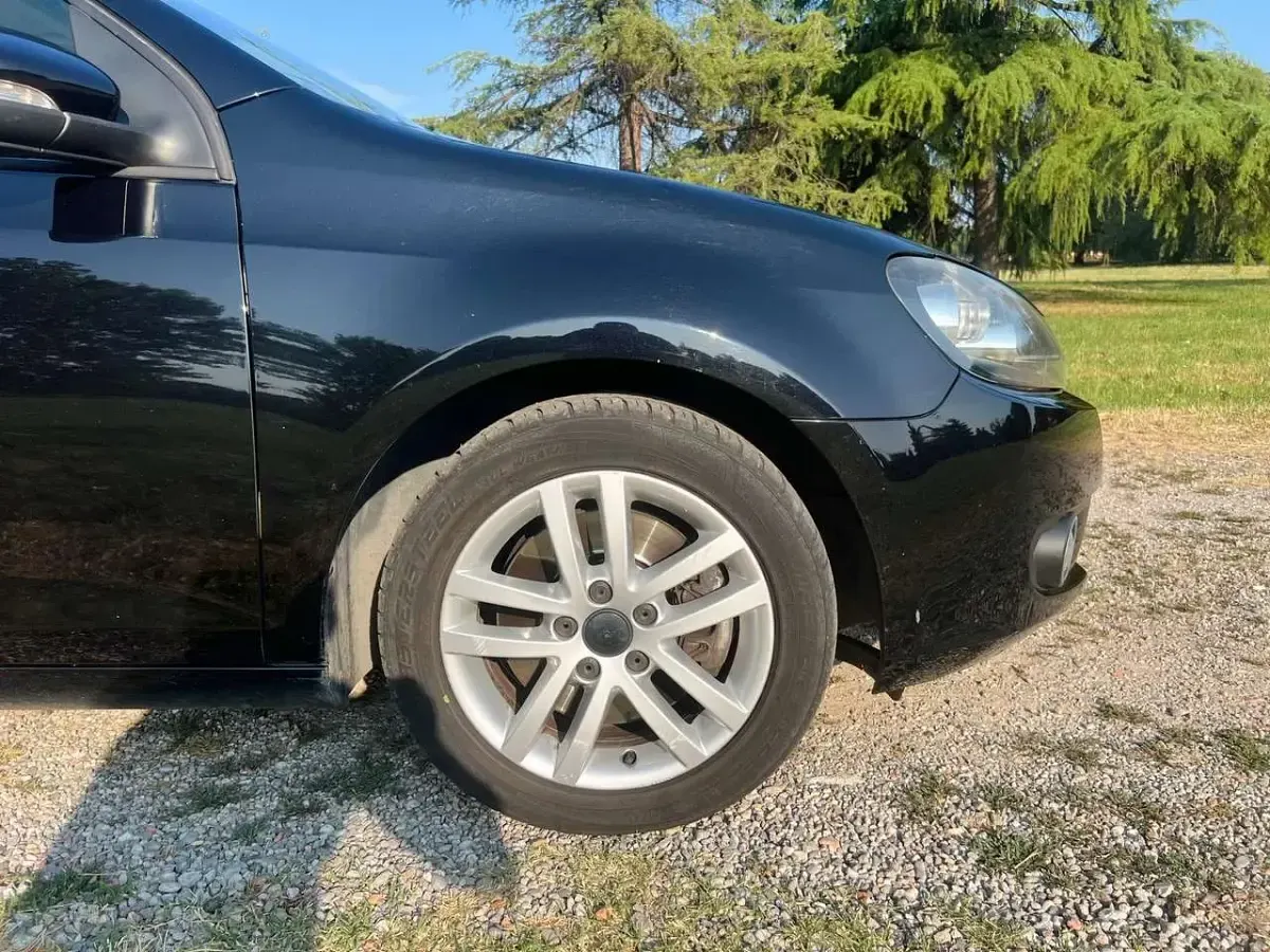 Usata VW Golf VI Highline 160 CV (117 kW) 2009 Nero Berlina