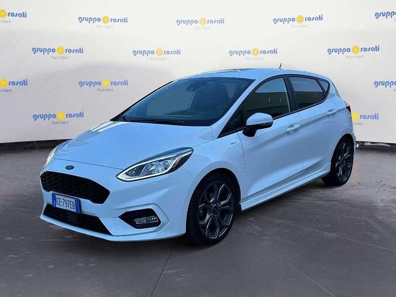 Bianco Usata 2021 Ford Fiesta ST Due volumi | 12.500 € (Buon prezzo) - Immagine 1/4