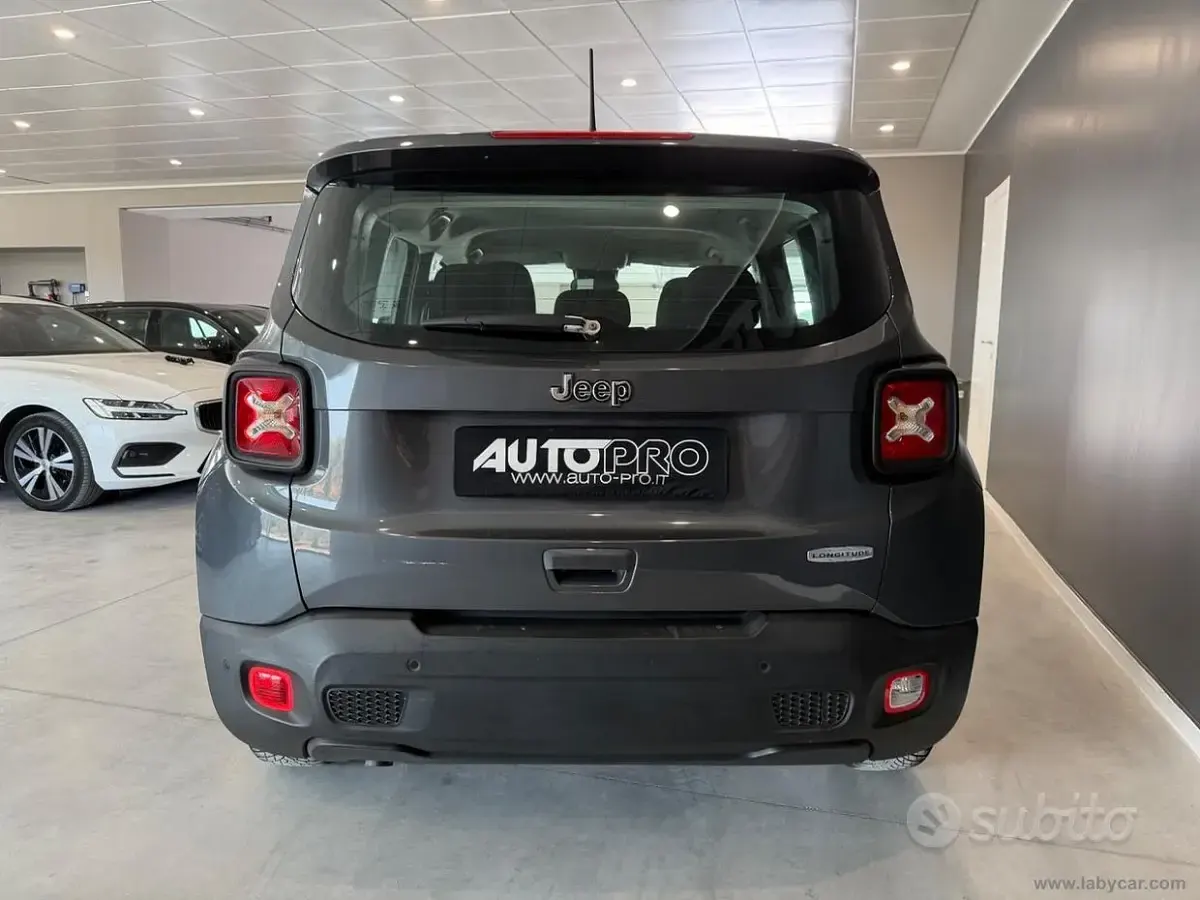 Usata Jeep Renegade Longitude 131 CV (96 kW) 2021 Grigio SUV