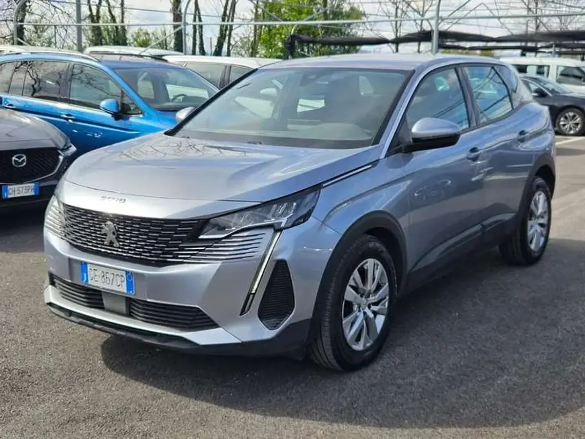 Usata Peugeot 3008 Business-Line 131 CV (96 kW) 2021 Grigio SUV