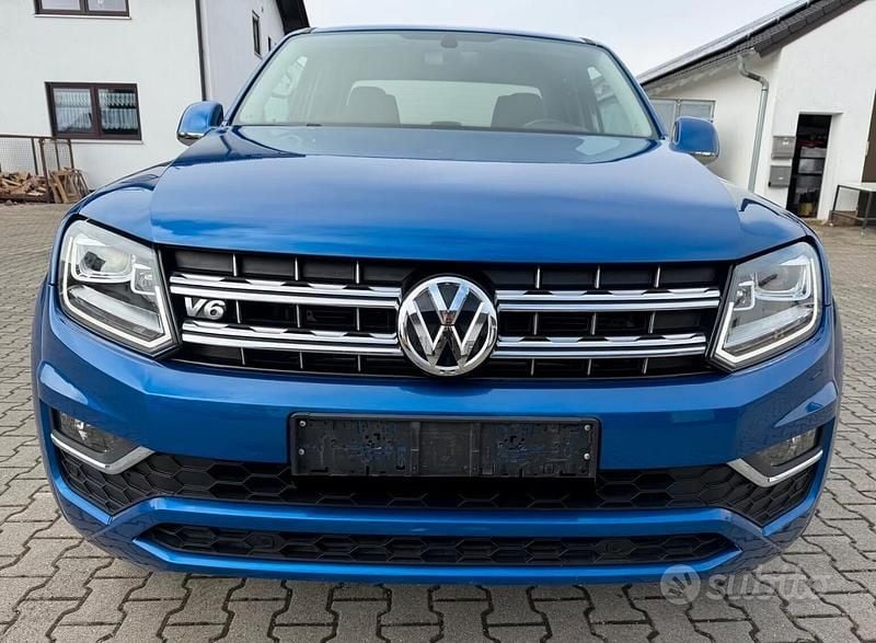 Usata VW Amarok Aventura 224 CV (164 kW) 2018 Blu/azzurro Pick-up