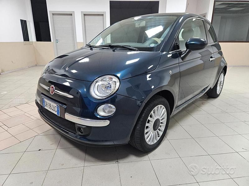Blu Usata 2007 Fiat 500 Lounge Tre volumi | 4300 € (Buon prezzo) - Immagine 1/4
