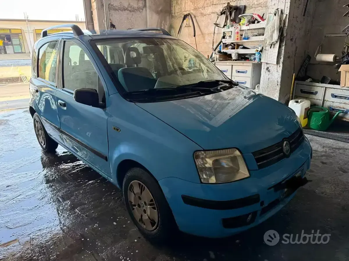 Usata Fiat Panda Dynamic 60 CV (44 kW) 2004 Blu Utilitaria