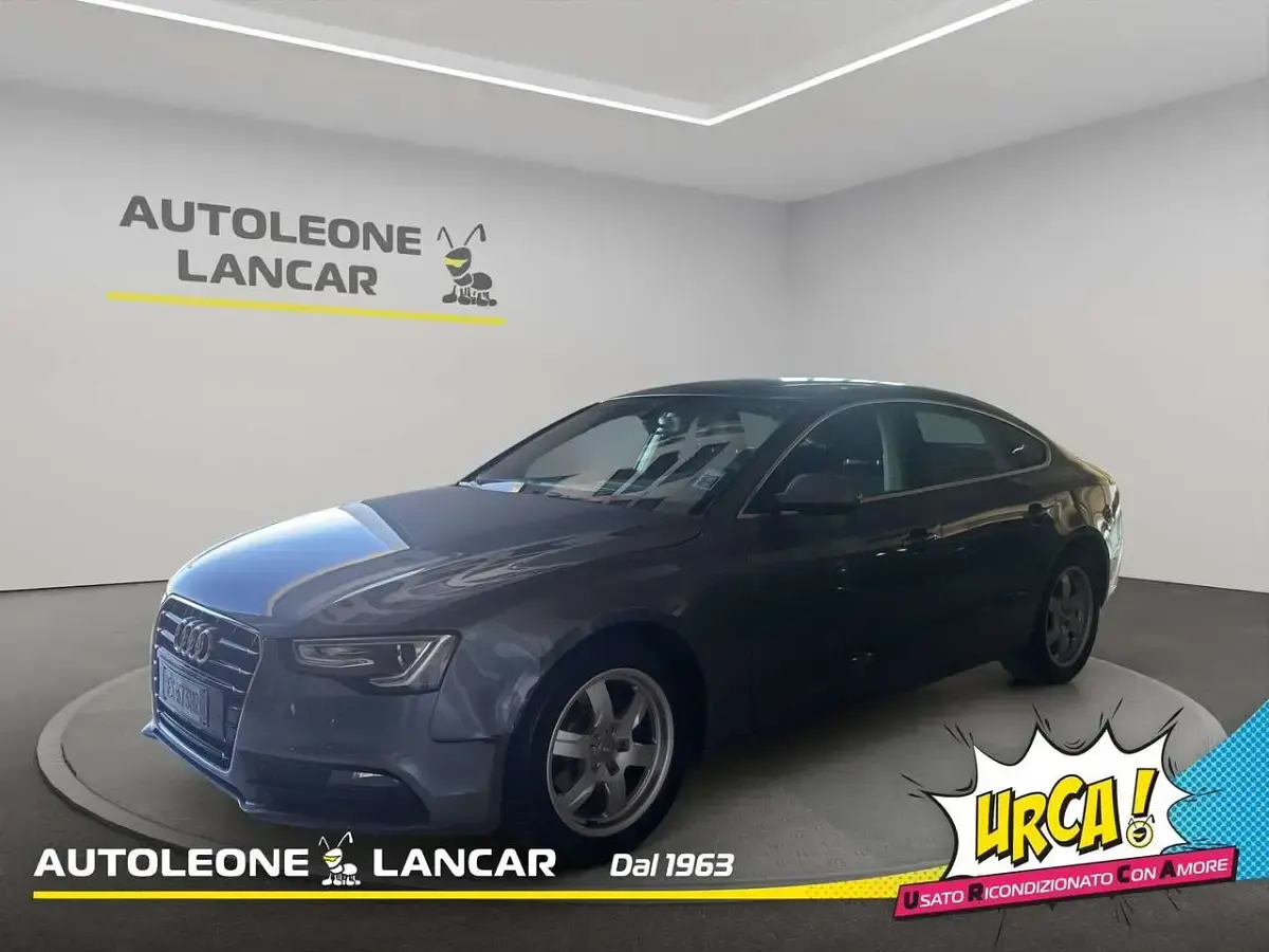 Usata Audi A5 Sportback Business 177 CV (130 kW) 2013 Grigio Utilitaria