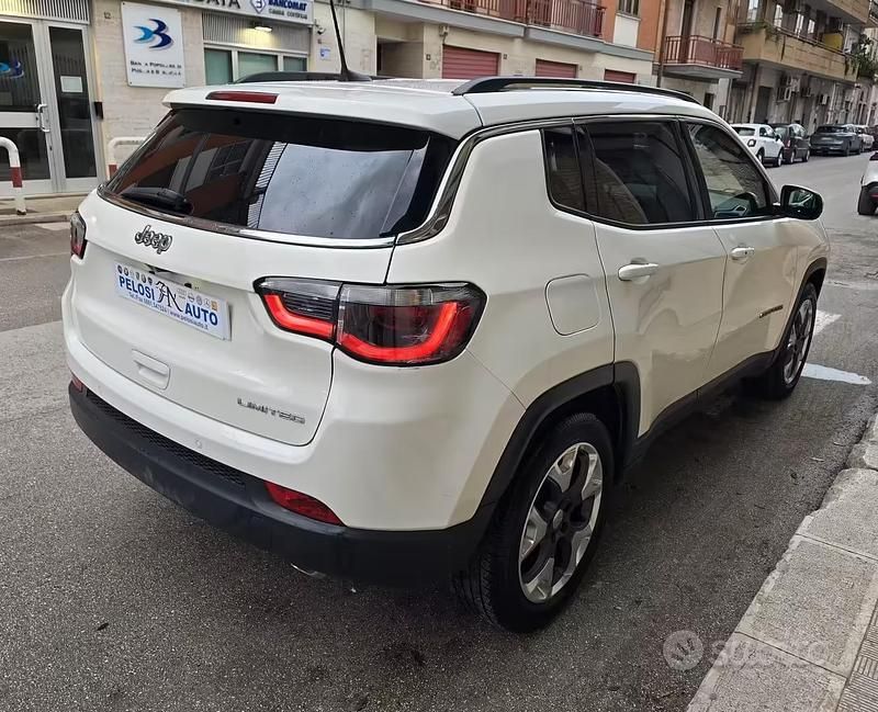 Usata Jeep Compass Limited 120 CV (88 kW) 2017 Bianco SUV