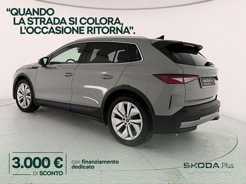 Nuova Skoda Elroq 125 kW (170 CV) 2025 Verde dolomite SUV