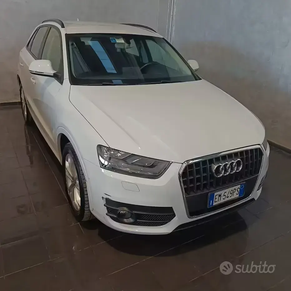 Usata Audi Q3 Advanced 140 CV (102 kW) 2012 Bianco SUV