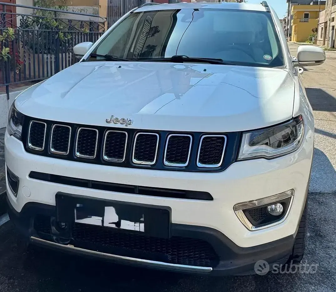 Usata Jeep Compass 120 CV (88 kW) 2018 Bianco SUV