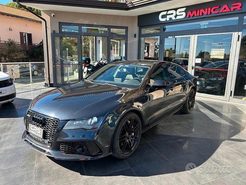 Usata Audi A7 245 CV (180 kW) 2011 Blu Utilitaria