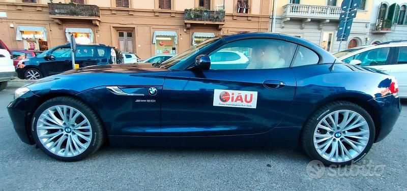 Usata BMW Z4 Comfort Edition 183 CV (134 kW) 2014 Blu Cabrio