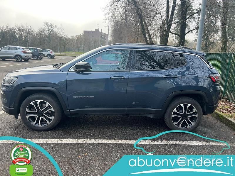 Usata Jeep Compass Limited 190 CV (139 kW) 2021 Blu SUV