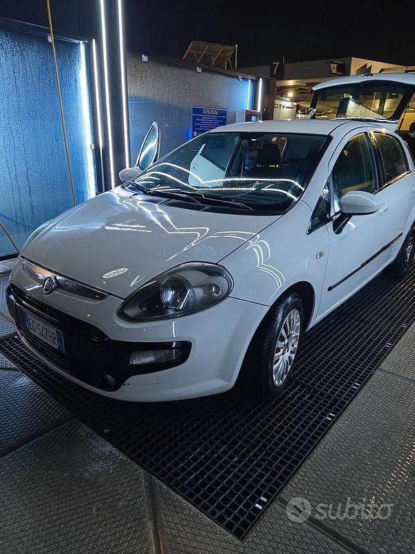 Usata Fiat Punto Evo 2013 Bianco Utilitaria