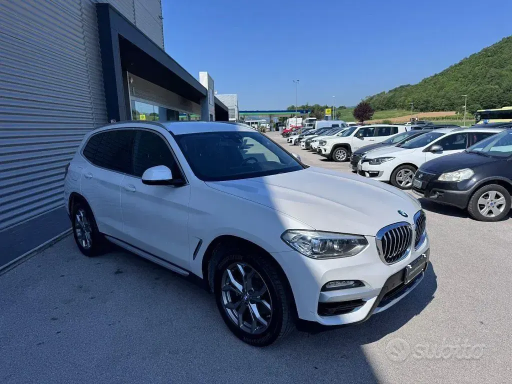 Usata BMW X3 Advantage 190 CV (139 kW) 2019 Bianco SUV