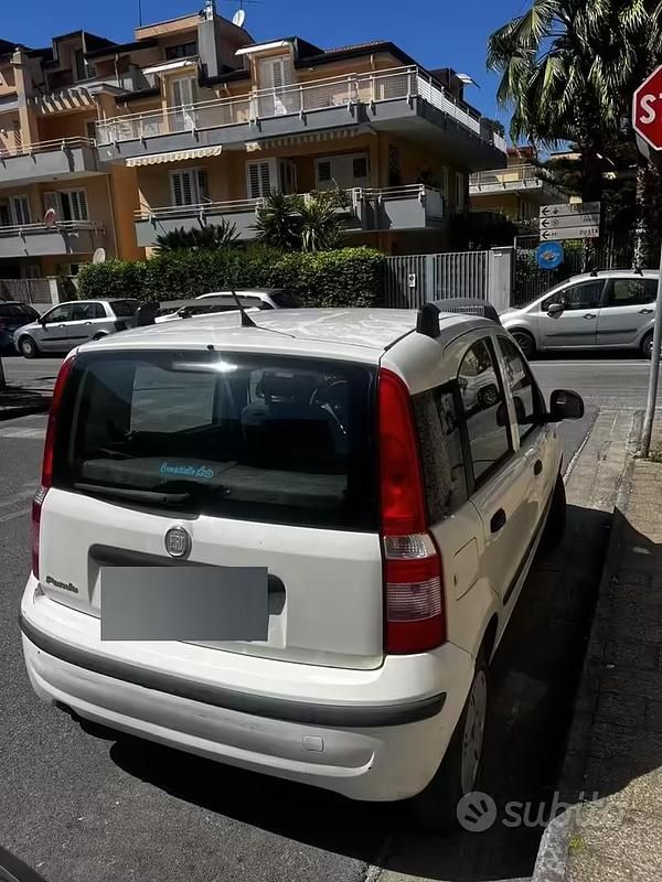 Usata Fiat Panda 2010 Bianco Utilitaria