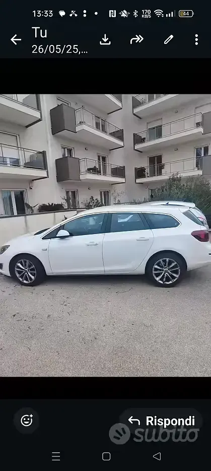 Usata Opel Astra Sport 115 CV (84 kW) 2011 Bianco Station wagon