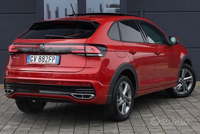 Usata VW Taigo R-line 115 CV (84 kW) 2024 Rosso SUV